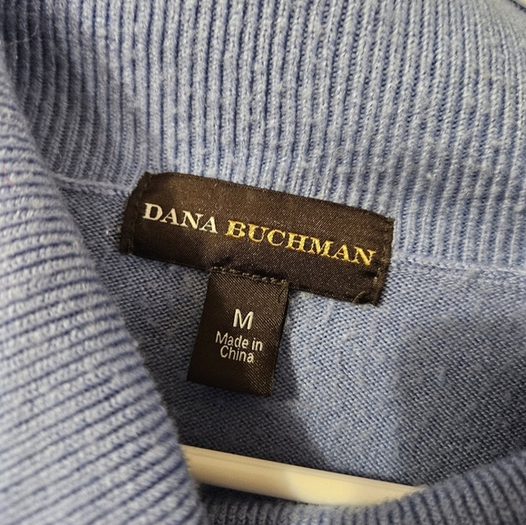 Dana Buchman Cowl Neck Blue Sweater! - Picture 2 of 5